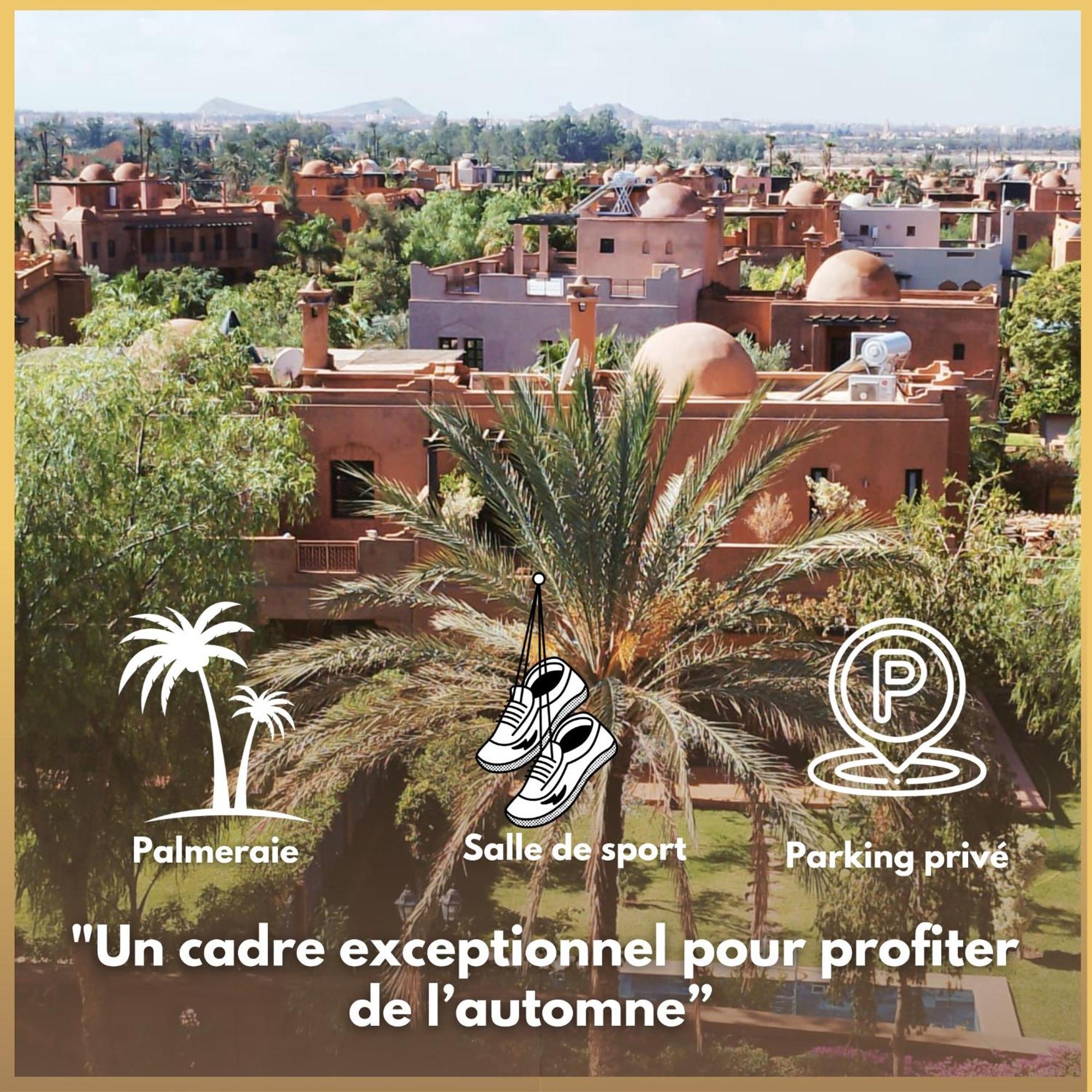 Palma Appartement Dans La Palmeraie Marrakesch Exterior foto